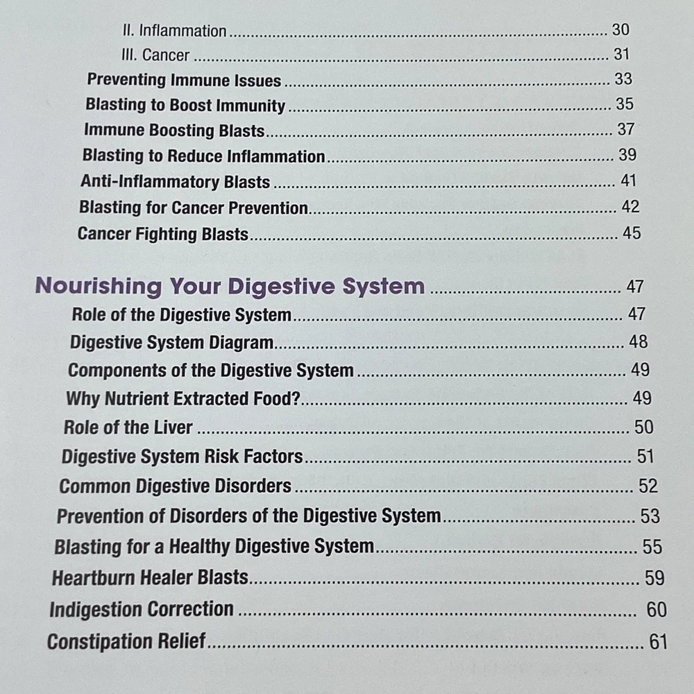 NutriBullet Natural Healing Foods Recipe Book